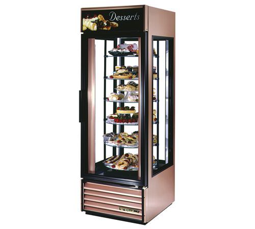 True G4SM-23-rgs four sided glass merchandiser