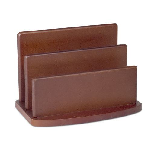 Cherry wood letter holder