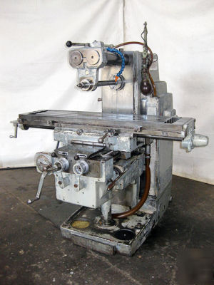 #10313 - kearney & trecker model 205 sa horizontal mill