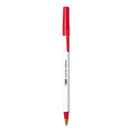 Bic GSM11RD round stic ballpoint pen (12 dozen ship )