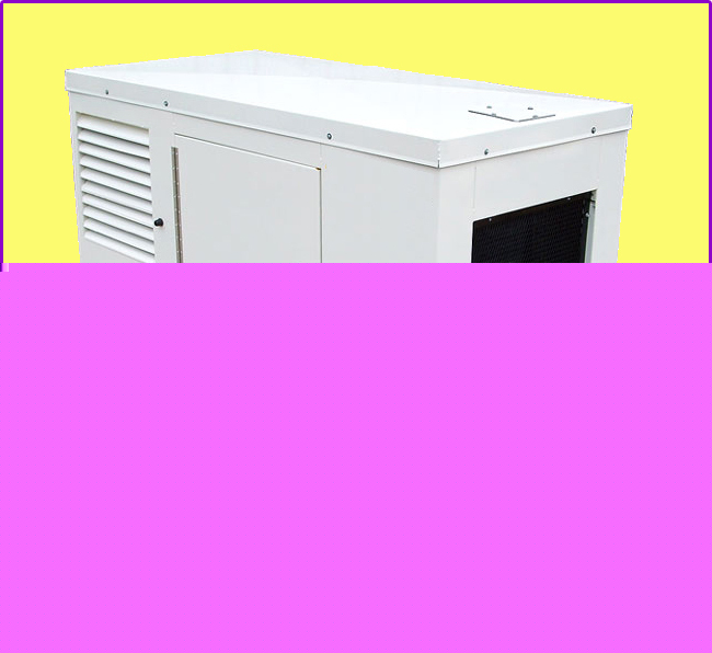 Perkins 12.5 kw diesel generator w/ sound enclosure