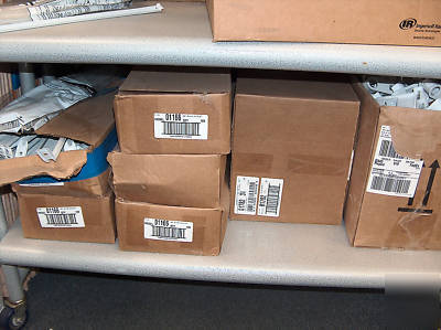 Huge lot of closet maid shelving & accessories 