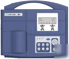 Edan 3 channel veterinary ecg unit ve-300