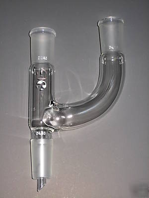 Adapter, claisen w/ drip tip, 24/40, aldrich, vacuum
