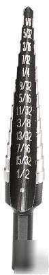 New klein tools unibit 3, step-drill bit 59003 klien