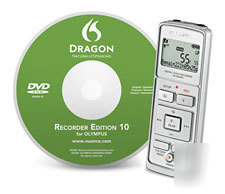 Olympus vn-5500PC voice recorder bundle + dragon speak