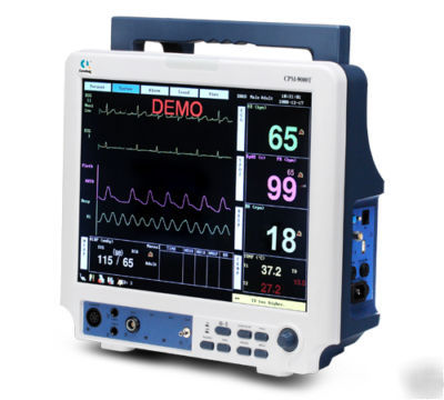 Veterinary patient monitor 6 parameters 12