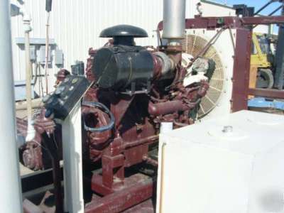 Gaso t-450 triplex plunger pump packaged with cat 3406