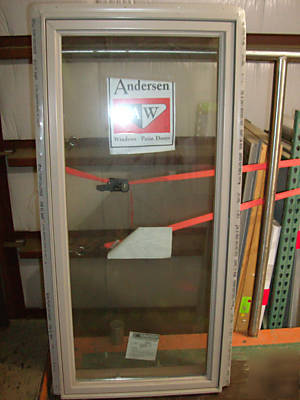 Andersen sandtone venting casement window C145R hp oob