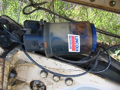 Kent KF27QT hydraulic rock hammer w/ auto greaser