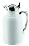 Alfi opal carafe - white laqured brass - 1 l
