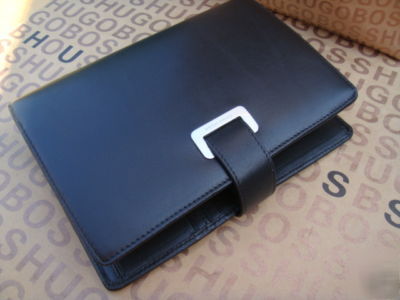 Hugo boss 2010 leather diary calendar wallet note book