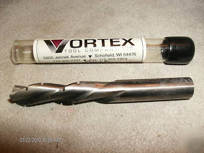 New vortex 2140 downcut chipbreaker 3 fl router bit 3/8 