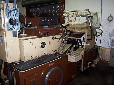 Thomson saroglia foil stamp emboss die cutter