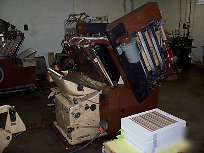 Thomson saroglia foil stamp emboss die cutter