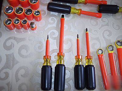 Huge lot of cementex tools,electrician,insulated,tool