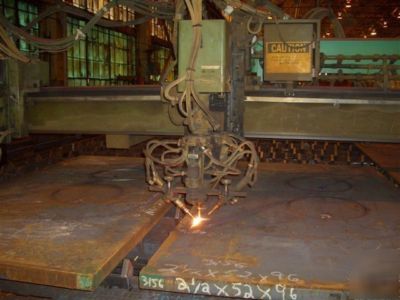 Mg, 9300P, 20' width, flame cutting machine 