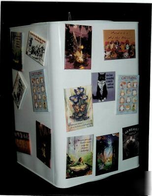 New magnet counter display rack spinning 