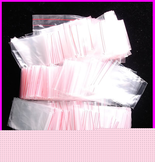 3000 ziplock zipper lock clear plastic poly bags 4X6CM