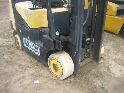 2003 daewoo 5000# forklift cushion tires lp powered hd