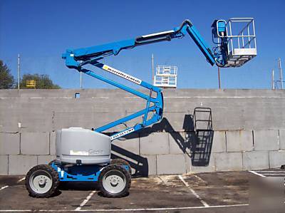 Genie 45' boom lift aerial platform man lift