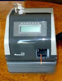 New brand acroprint 175 time clock w/ keys & manual