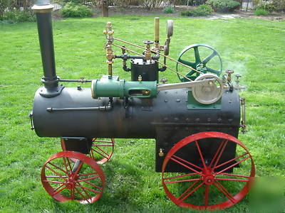 Case portable steam engine 3 inch scale model