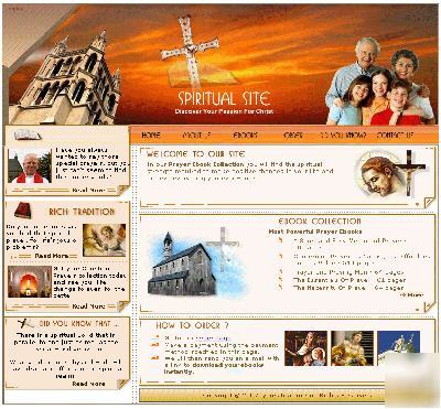 Spiritual prayer / religion website business for sale 
