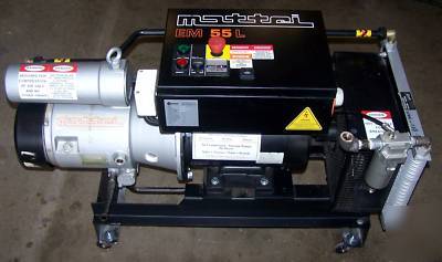 Mattei em 55 l rotary vane 5HP air compressor erc 504L