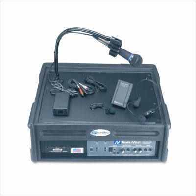 Sound systems amplipod wireless portable podium/lectern