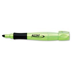 New accent&reg highlighter-grip, smear guard ink, fl...