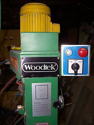 Woodtech over-arm pin router 