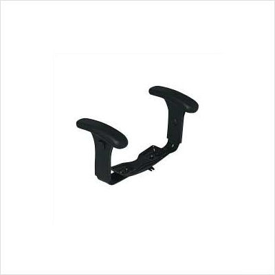 Adjustable t-pad armrest for task master seating