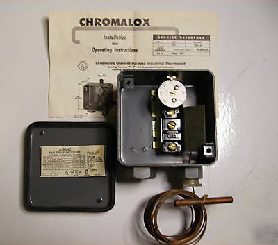 Chromalox pit-15 general purpose thermostat (nos)