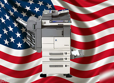 Konica minolta bizhub 500 copier print scan 167K