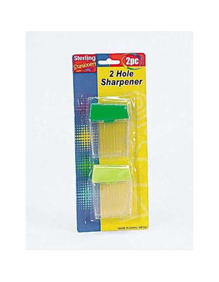 New wholesale case lot 2 hole pencil sharpeners school