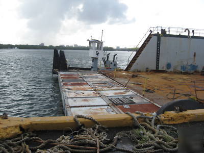 New sectional barge, 108' x 42' x 5' usn p series 