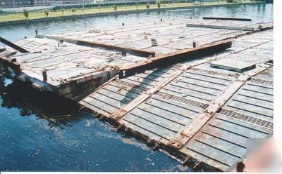New sectional barge, 108' x 42' x 5' usn p series 