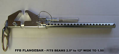 Fall protection beam anchorage connector model ffb
