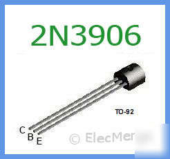 25X 2N3906 pnp general purpose transistor to 92 fsc lot