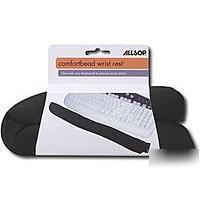 Allsop comfort beads ergonomic wrist rest - black - ...