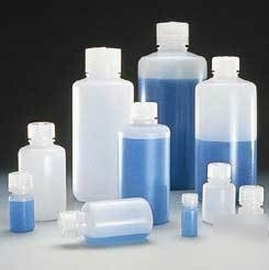 Nalge nunc boston round bottles, high-: 2002-9016