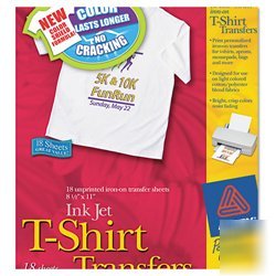 New avery t-shirt transfers 8938