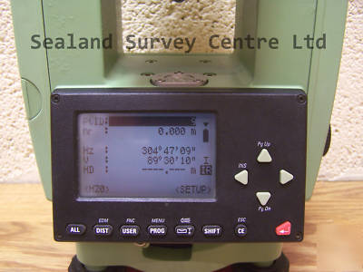 Leica TC307 total station - surveying equipment