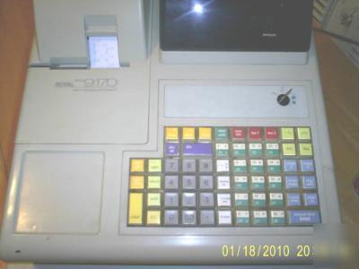 Royal alpha 9170 cash management system register nky