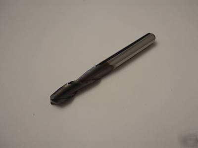 End mill drill bit with diamond coating od= 1/4 l= 2.5