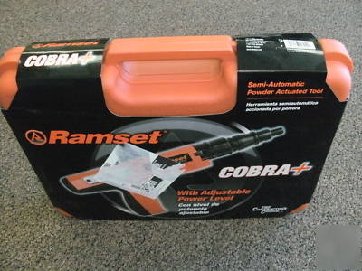 New ramset semi-auto powder actuated tool brand cobra