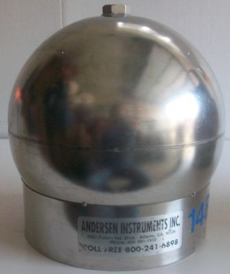 Air monitoring & gas sampling canister ***lot of 4***
