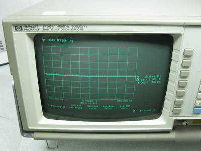 Hewlett packard 54502A digitizing oscilloscope 