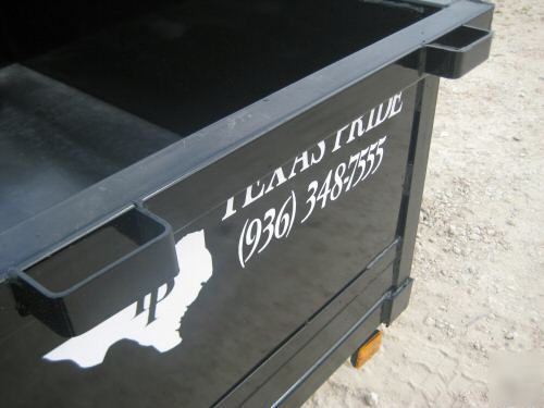 New 2010 texas pride 5'X10' dump trailer, 7K gvwr 
